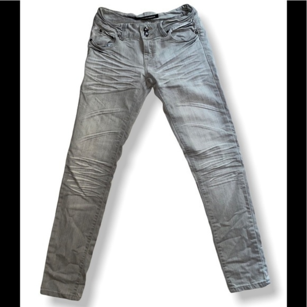 Urban Behaviour womens low rise grey jeans